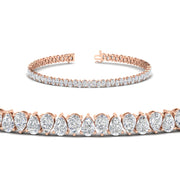 7-carat-pear-cut-diamond-tennis-bracelet